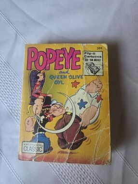 Popeye And Queen Olive Oly Flip-It Cartoons